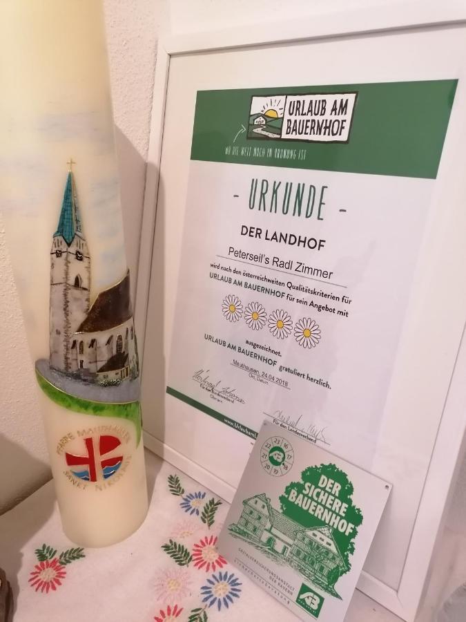 Vakantieboerderij Peterseil's Radl *